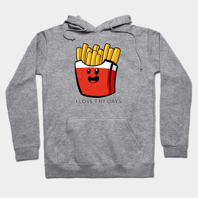 FryDays Hoodie by Art by Nabes